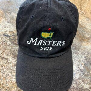 American Needle brand The Masters 2015 golf Augusta National dad hat cap adjust